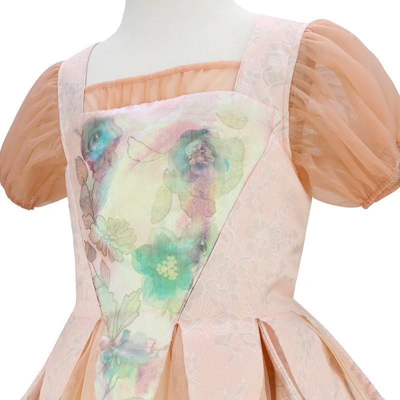 Children Wednesday Werewolf Same Ball Gown Enid Cosplay Costumes Christmas Evening Dress Girls Party Dresses Birthday Dress Gift - Image 2